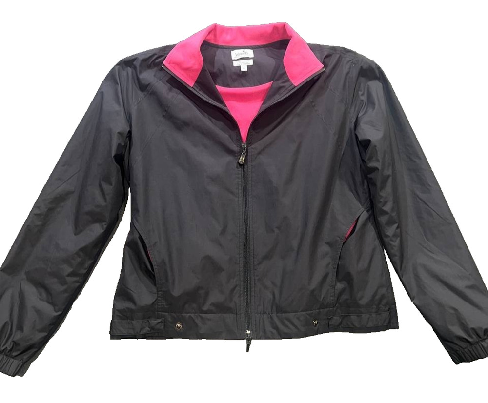 Ashworth women's golf full-zip lightweight windbreaker jacket Medium A010796